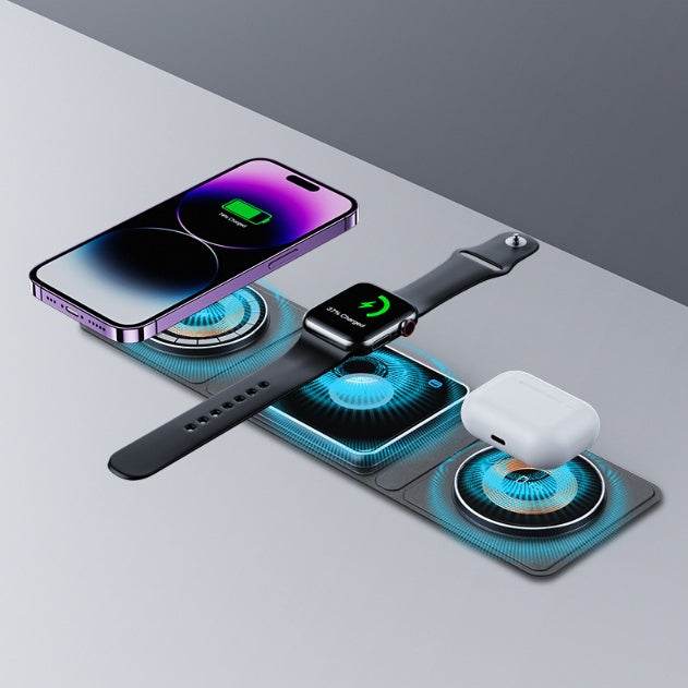 3-in-1 Wireless Charger - NexoEden