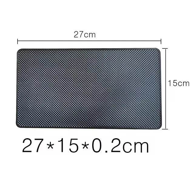 Car Dashboard Non Slip Grip Sticky Pad Mobile Phone Holder Mat Anti-Skid Silicone Auto Interior Accessories - NexoEden