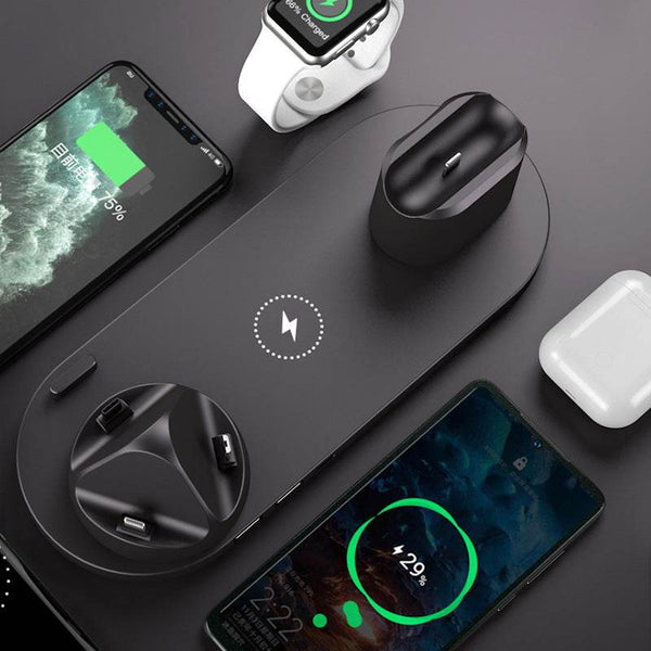 6-in-1 Wireless Charger for Smartphones - NexoEden