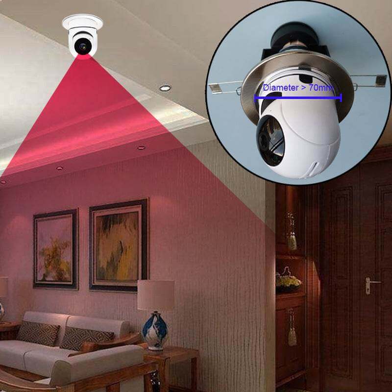 Wi-Fi Camera in the Shape of a Bulb - NexoEden