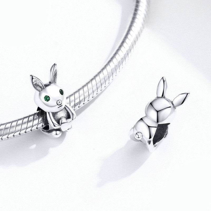 Rabbit charm for bracelet. - NexoEden