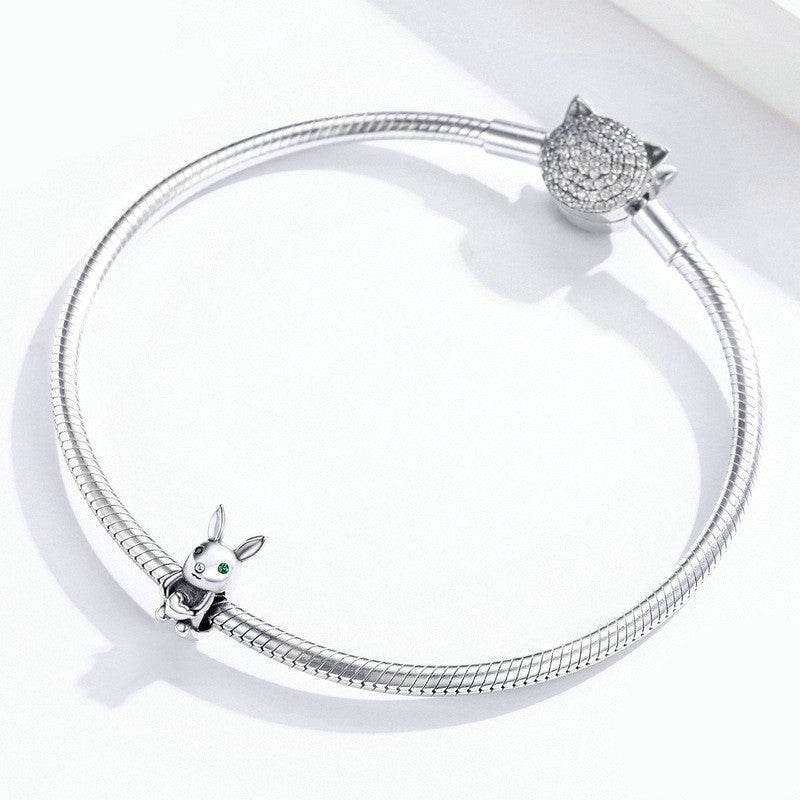 Rabbit charm for bracelet. - NexoEden