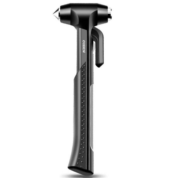 Safety hammer for breaking glass and cutting seatbelts. - NexoEden