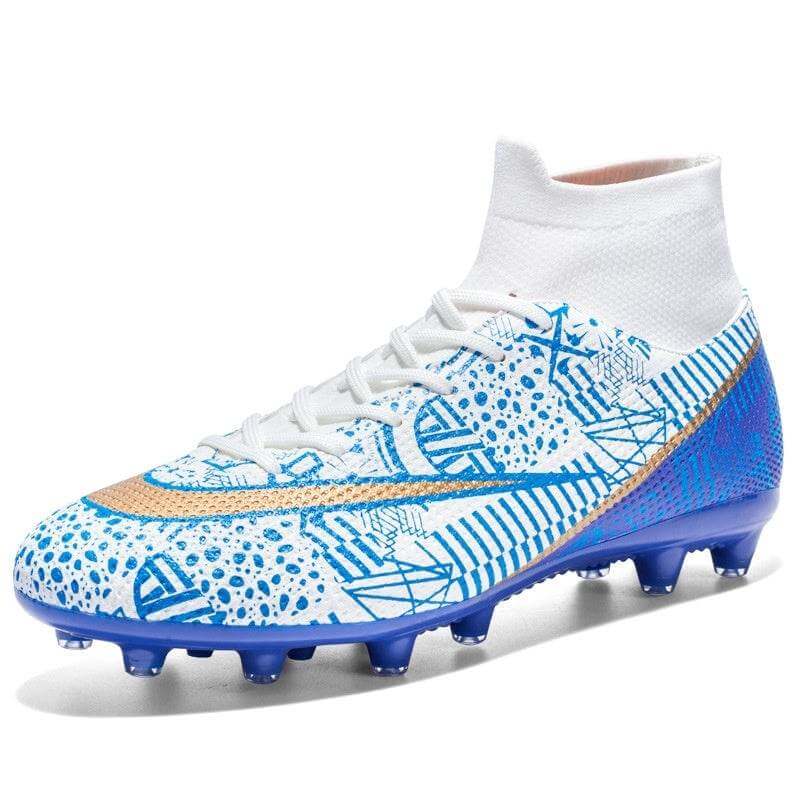 Firm Ground Football Boots, Breathable and High-Cut. - NexoEden
