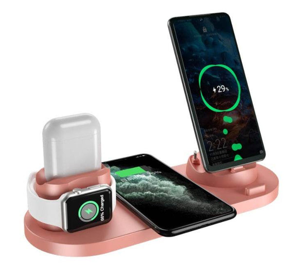 6-in-1 Wireless Charger for Smartphones - NexoEden