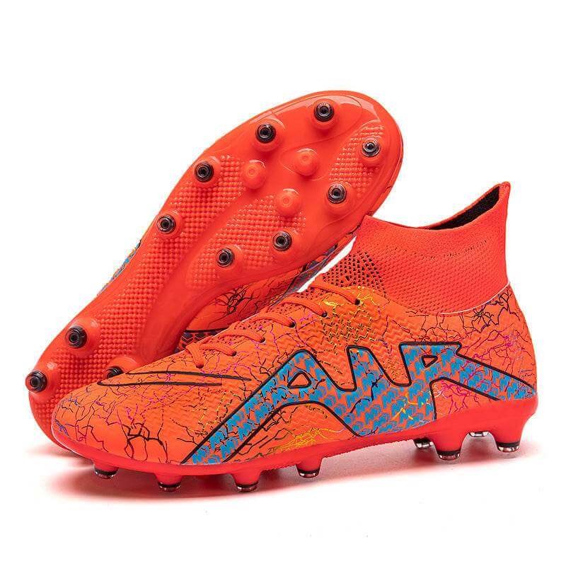 Special Football Shoes with Studs and High-Cut Design. - NexoEden