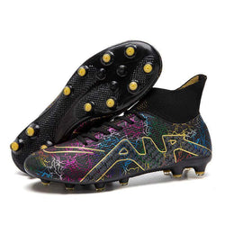 Special Football Shoes with Studs and High-Cut Design. - NexoEden