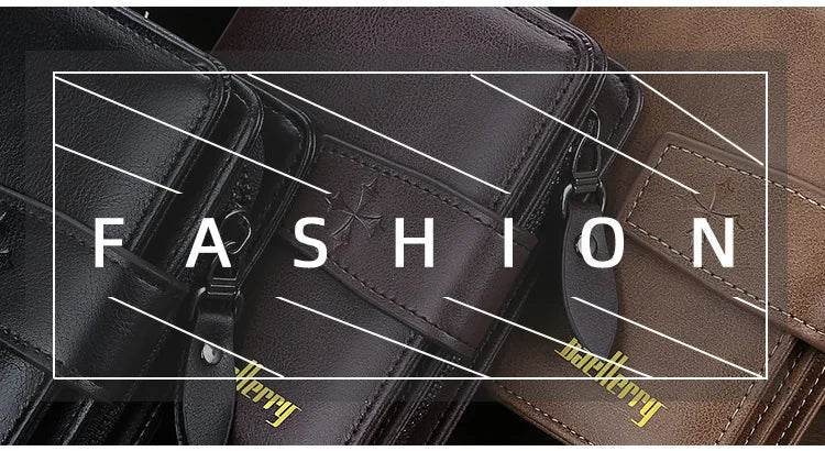 New Business Men Wallets Zipper Card Holder High Quality Male Purse New PU Leather Vintage Coin Holder Men Wallets - NexoEden