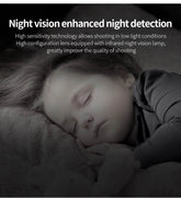 2MP 1080P Wireless WIFI Robot IP Camera AI Humanoid Auto Tracking Motion Detection 360 Degree PTZ CCTV Baby Monitor - NexoEden