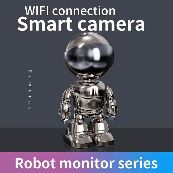 2MP 1080P Wireless WIFI Robot IP Camera AI Humanoid Auto Tracking Motion Detection 360 Degree PTZ CCTV Baby Monitor - NexoEden