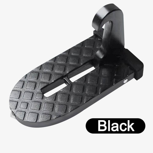 CAER Foldable Car Roof Rack Step Car Door Step Universal Latch Hook Auxiliary Walking Foot Pedal Aluminium Alloy Safety Hammer - NexoEden