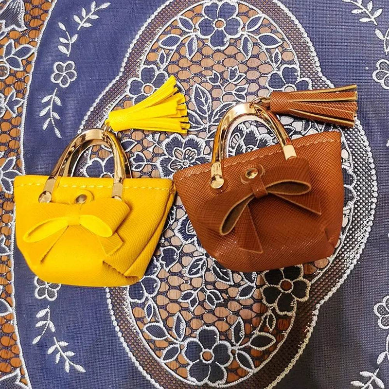 1/6 Doll Accessories Doll Handbag Lady PU Leather Bag Purse Accessories Dollhouse Kids Toys Party Favors Playing House Toys - NexoEden