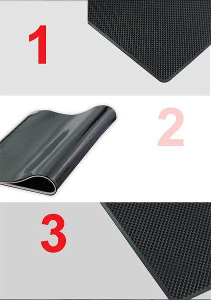 40x20cm Big Car Dashboard Sticky Anti-Slip PVC Mat Silicone Anti-Slip Storage Mat Pads Non-Slip Sticky Pad For Phone Key Holder - NexoEden