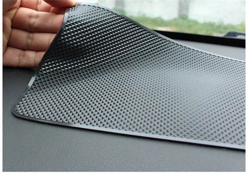 40x20cm Big Car Dashboard Sticky Anti-Slip PVC Mat Silicone Anti-Slip Storage Mat Pads Non-Slip Sticky Pad For Phone Key Holder - NexoEden