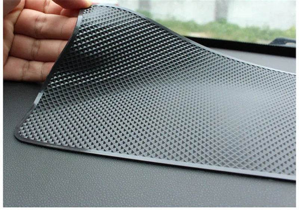 40x20cm Big Car Dashboard Sticky Anti-Slip PVC Mat Silicone Anti-Slip Storage Mat Pads Non-Slip Sticky Pad For Phone Key Holder - NexoEden