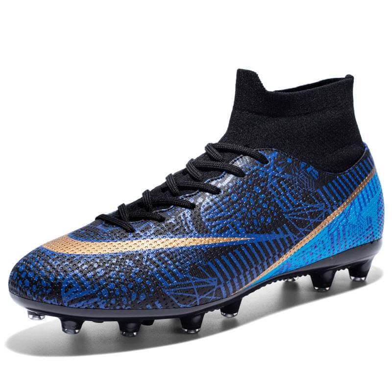 Firm Ground Football Boots, Breathable and High-Cut. - NexoEden