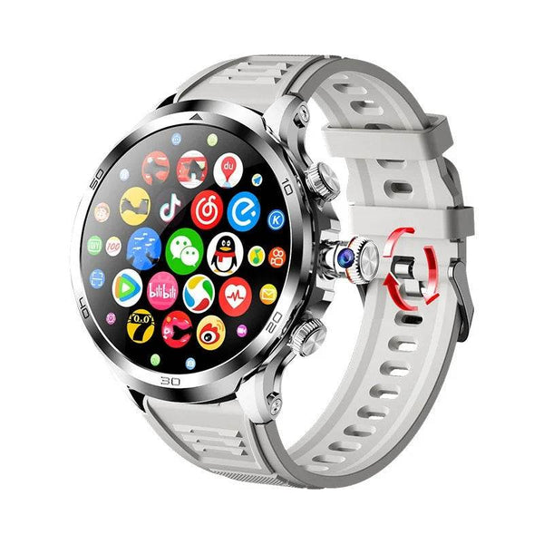 NEW Arrival H19 4G Full Netcom Smartwatch Android 9.0 With 1.95 inch Amoled Screen 900W Rotating Camera GPS WIFI Smart Watch Men - NexoEden