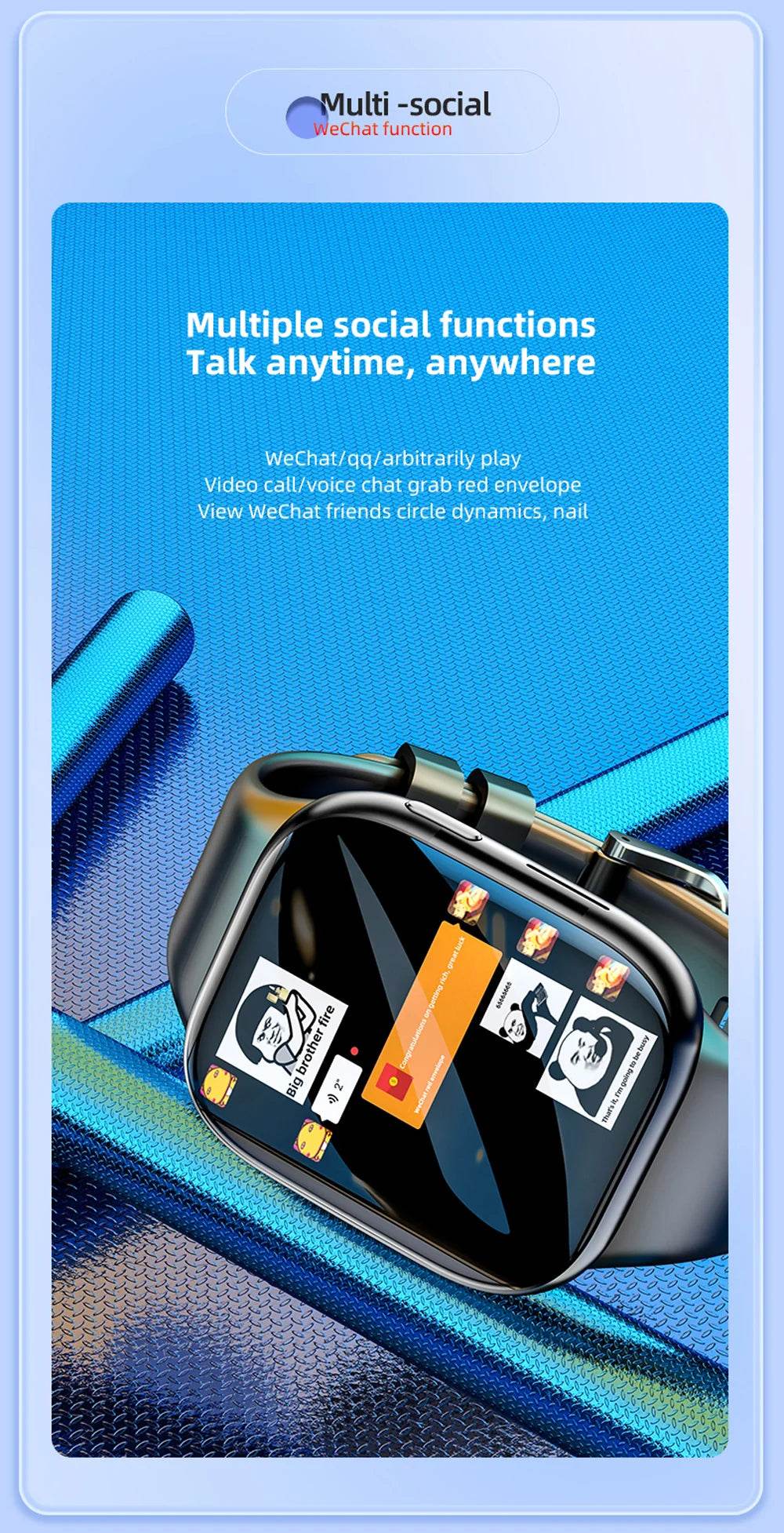 4G Smartwatch Android 2024 Heart Rate GPS HD Camera 2G 4G SIM Card WIFI Wireless Fast Internet Access Smart Watch for Men Women - NexoEden