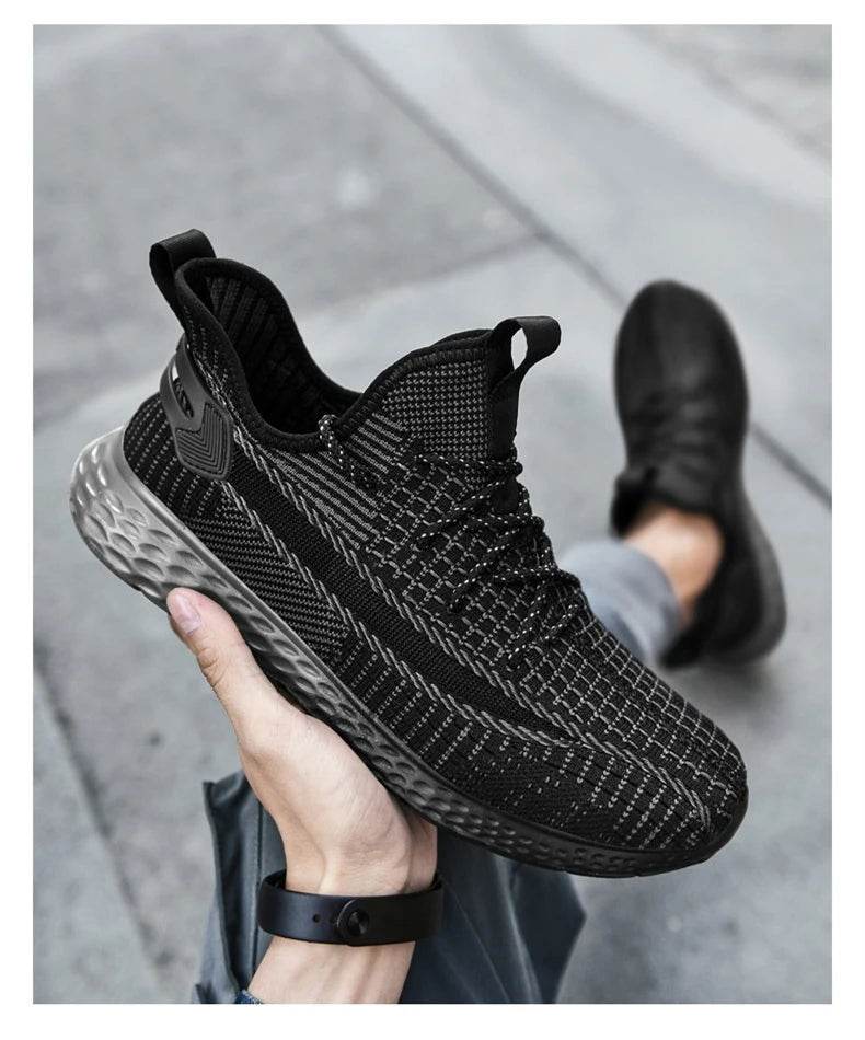 Xiaomi Youpin Sneakers Men Breathable Running Sport Non Slip Sole Fly Woven Mesh Casual Shoes Light Unisex Women Shoes 2022 New - NexoEden