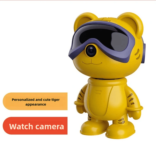 5MP Robot HD WIFI Mini IP Cameras Home Security Robot Camera PTZ Monitor Audio Video Security Surveillance 1080P Baby Monitor - NexoEden