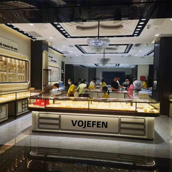 VOJEFEN AU750 Gold Snake Necklaces Jewelry Original 18K Real Gold Long Bold Hip Hop Choker 6MM Links Luxury Jewel Customized - NexoEden