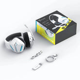 BINNUNE BW01 Wireless Gaming Headset with Mic for PC PS4 PS5 2.4G Bluetooth USB Gamer Headphones with Mic for Laptop Computer - NexoEden