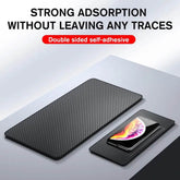 New Car Dashboard Sticky Black Anti-Slip PVC Mat Auto Phone Holder Non-Slip Sticky Gel Pad 3 Size are black - NexoEden