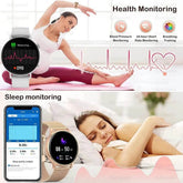 For XIAOMI HD Bluetooth Call Watch 2024 ECG Smart Watch Women AMOLED 360*360 HD Display Clock Sports IP68 Waterproof Smartwatch - NexoEden