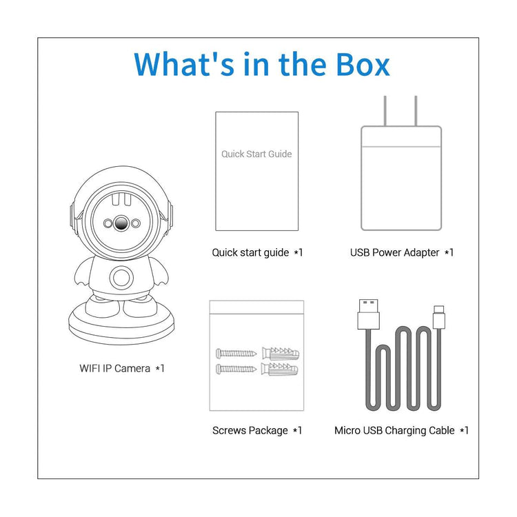 ESCAM PT203 3MP 1296P iCam365 APP One Key Call WIFI IP Camera AI Humanoid Detection Home Security CCTV Baby Monitor - NexoEden