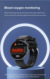 For XIAOMI HD Bluetooth Call Watch 2024 ECG Smart Watch Women AMOLED 360*360 HD Display Clock Sports IP68 Waterproof Smartwatch - NexoEden