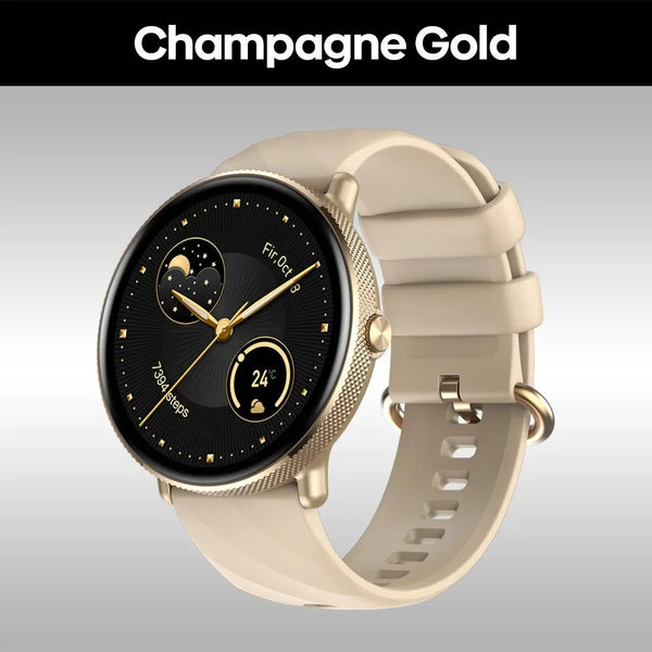 Zeblaze GTR 3 Pro Voice Calling Smart Watch 1.43" AMOLED Display 316L Stainless Steel Frame Fitness Tracking Smartwatch NexoEden