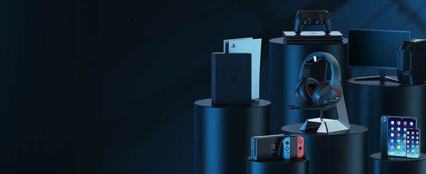 BINNUNE BW01 Wireless Gaming Headset with Mic for PC PS4 PS5 2.4G Bluetooth USB Gamer Headphones with Mic for Laptop Computer - NexoEden