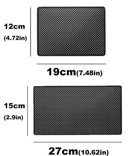 1 Pcs Universal Car Dashboard Non Slip Sticky Pad Phone Holder Mat Car Non Mat Sticky Anti Slip PVC Pads Heat Resistant - NexoEden