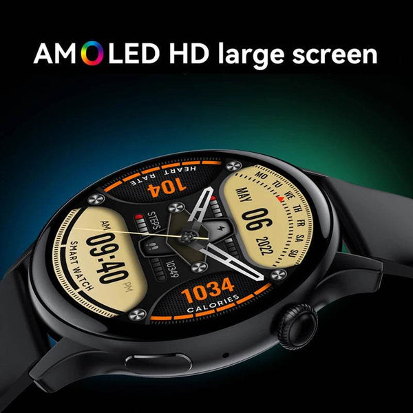 2024 True AMOLED Smart Watch Ladies Screen Always Show Time 466*466 HD Health Tracker Voice Calling Smartwatch Women For Xiaomi - NexoEden