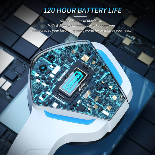 BINNUNE BW01 Wireless Gaming Headset for PC PS4 PS5 Playstation 4 5, 2.4G Wireless Bluetooth USB Gamer Headphones with Mic - NexoEden