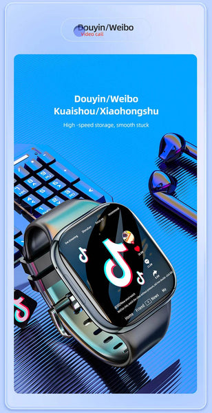 4G Smartwatch Android 2024 Heart Rate GPS HD Camera 2G 4G SIM Card WIFI Wireless Fast Internet Access Smart Watch for Men Women - NexoEden