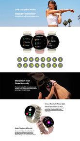 New 2025 Zeblaze LILY 2 Voice Calling Female Smartwatch Double Strap 1.2" HD AMOLED Display Health Monitoring Sports Smart Watch NexoEden