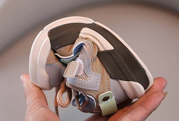 Spring Children Girl Pink Shoes Autumn Mesh Breathable Kids Sneakers for 5-18 Yrs Boy Lightweight Running Shoe Walking Soft - NexoEden