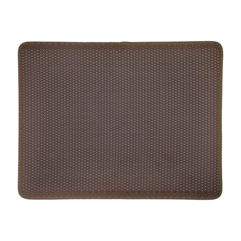 Safe And Non-toxic Best Double Layer Cat Litter Mat For Cats Durable And Long-lasting Plastic Pink - NexoEden