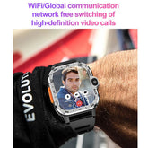 Valdus PGD Android Smart Watch Men GPS 16G/64G ROM Storage HD Dual Camera NFC 2G 4G SIM Card WIFI Wireless Fast Internet Access - NexoEden