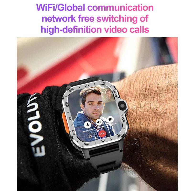 Valdus PGD Android Smart Watch Men GPS 16G/64G ROM Storage HD Dual Camera NFC 2G 4G SIM Card WIFI Wireless Fast Internet Access - NexoEden
