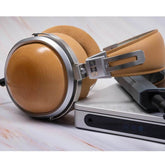 FiiO FT1 Closed-Back Over-Ear Headphone 60mm Dynamic Driver Hi-Res Audio Wired HiFi American Black Wood Ear Cups for Studio - NexoEden