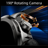 NEW Arrival H19 4G Full Netcom Smartwatch Android 9.0 With 1.95 inch Amoled Screen 900W Rotating Camera GPS WIFI Smart Watch Men - NexoEden