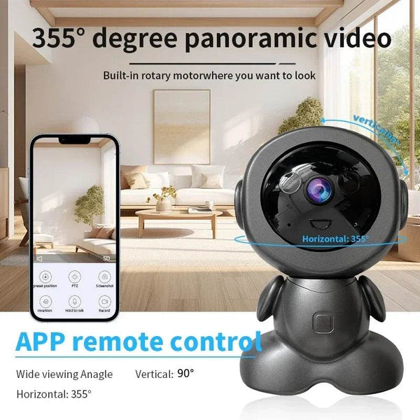 8MP PTZ Wifi IP Camera Color Night Auto Tracking AI Human Detect Baby Monitor HD Wireless Robot Surveillance Cmaeras Smart Home - NexoEden