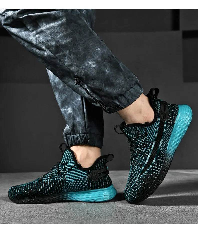Xiaomi Youpin Sneakers Men Breathable Running Sport Non Slip Sole Fly Woven Mesh Casual Shoes Light Unisex Women Shoes 2022 New - NexoEden