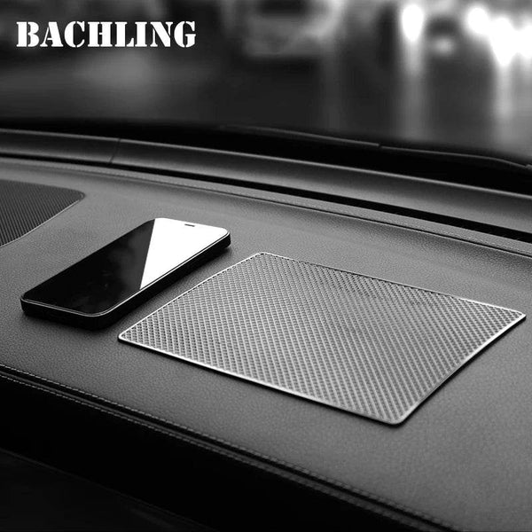 1 Pcs Universal Car Dashboard Non Slip Sticky Pad Phone Holder Mat Car Non Mat Sticky Anti Slip PVC Pads Heat Resistant - NexoEden