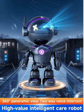 5MP Camera IP Camera Wireless Home Security Robot Camera Two-way Audio Surveillance Invisible Lens Wifi Night Vision Pet Robot - NexoEden