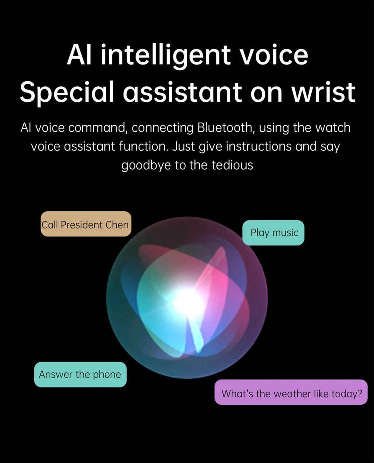 2024 True AMOLED Smart Watch Ladies Screen Always Show Time 466*466 HD Health Tracker Voice Calling Smartwatch Women For Xiaomi - NexoEden