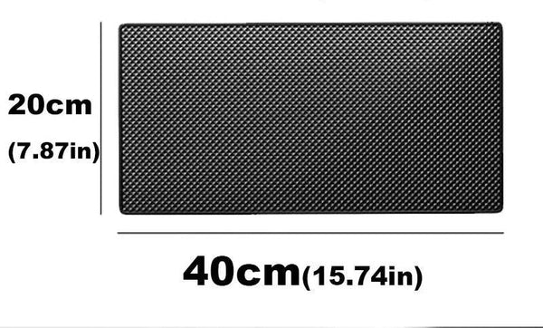 1 Pcs Universal Car Dashboard Non Slip Sticky Pad Phone Holder Mat Car Non Mat Sticky Anti Slip PVC Pads Heat Resistant - NexoEden