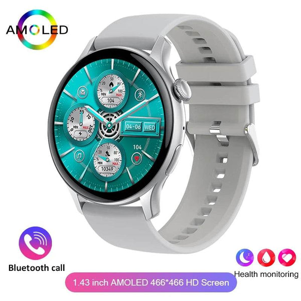 2024 True AMOLED Smart Watch Ladies Screen Always Show Time 466*466 HD Health Tracker Voice Calling Smartwatch Women For Xiaomi - NexoEden